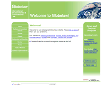 Tablet Screenshot of globelaw.com